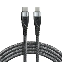Kabel przewód USB-C PD 200cm everActive CBB-2PDG Power Delivery 3A z