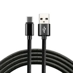 Kabel USB - USB-C everActive CBB-2CB 2m z obsługą szybkiego ładowania do 3A