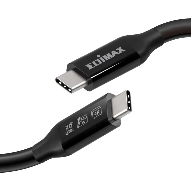 Kabel USB4/Thunderbolt 3 Edimax UC4-010TB V2 1m USB-C to | PartsPC.pl