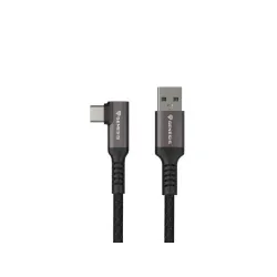 Kabel Genesis USB-C (M) - USB-A (M) 3.1 Gen 1 3M 5GB/S PD 15W VR Czarny