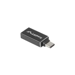 Adapter Lanberg USB type-C(F) - USB-A(F) 3.1 czarny
