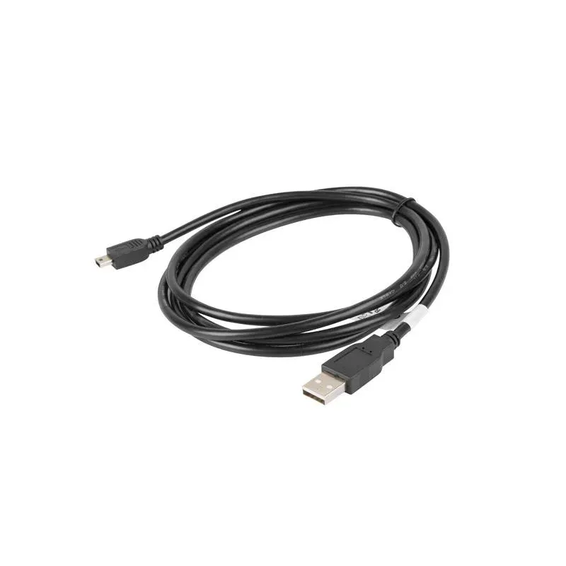 Kabel USB 2.0 Lanberg mini AM-BM5P(CANON) 1,8m czarny | PartsPC.pl