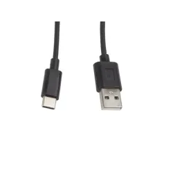 Kabel USB 2.0 Lanberg Type-C(M) - AM 1m czarny