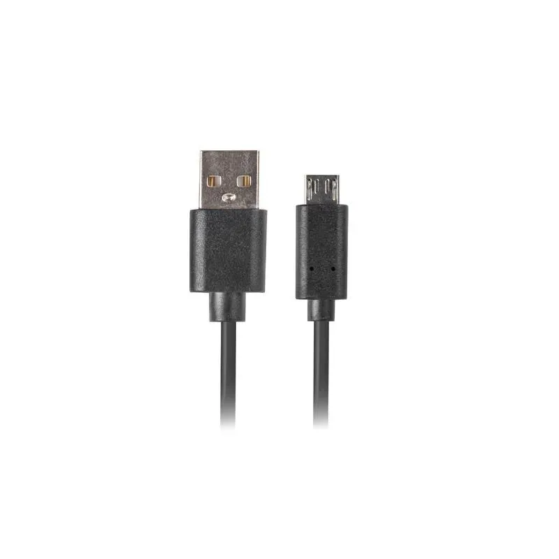 Kabel USB 2.0 Lanberg micro BM-AM 1,0m QC 3.0 czarny