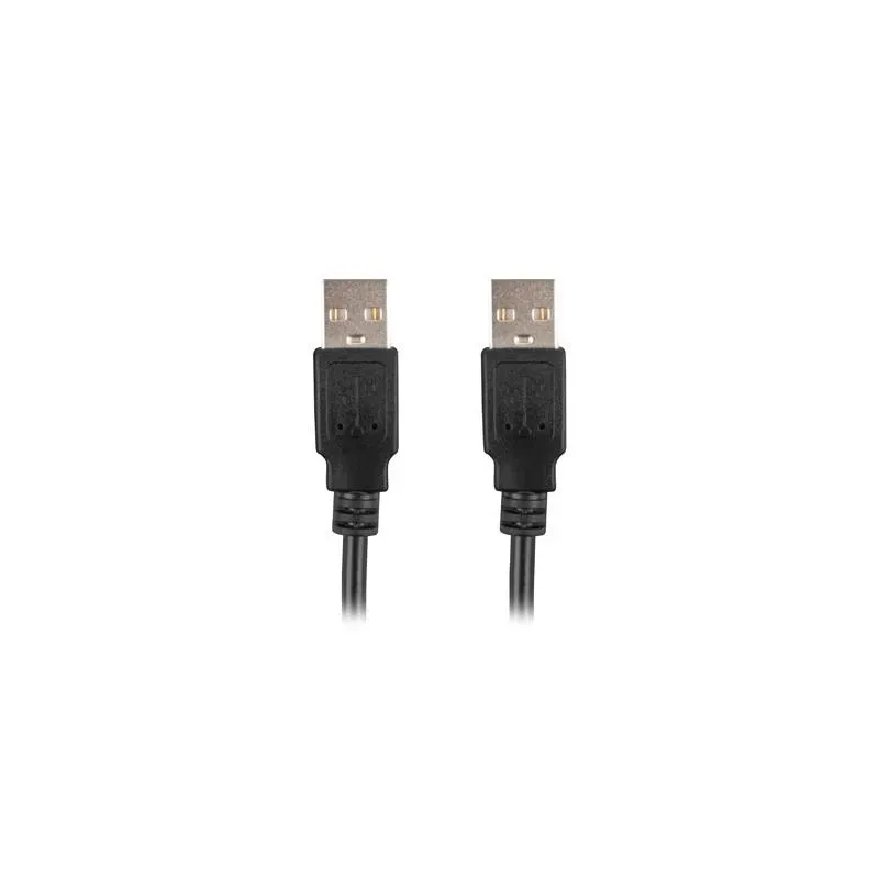 Kabel USB 2.0 Lanberg AM-AM 1,8m czarny