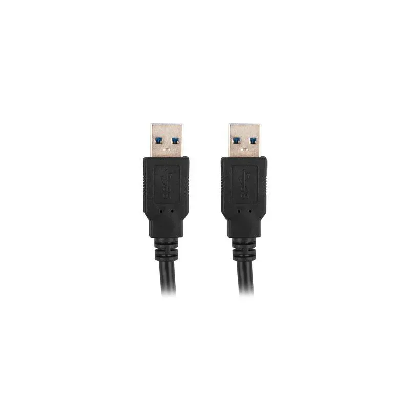 Kabel USB 3.0 Lanberg AM-AM 1,8m czarny | PartsPC.pl