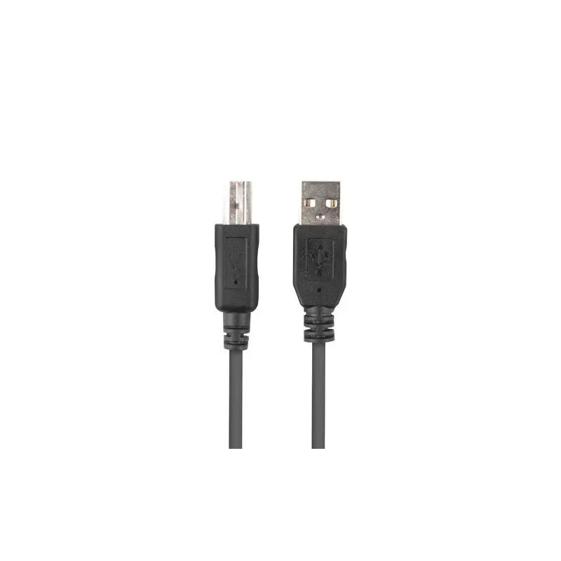 Kabel USB 2.0 Lanberg USB-A(M)- USB-B(M) 1m czarny ferryt box
