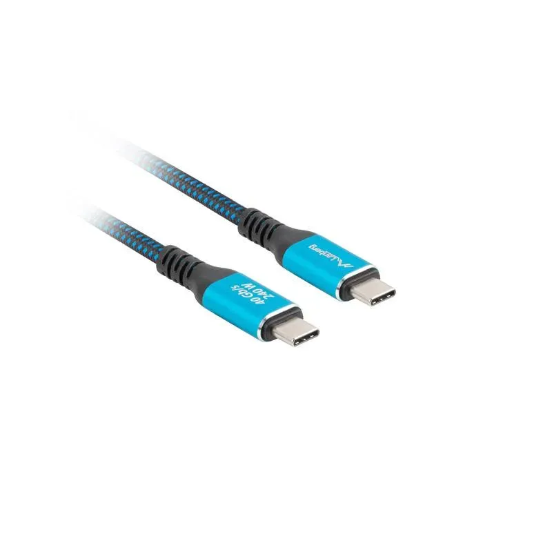 Kabel Lanberg USB-C M/M USB4 0,5M 240W 8K 60Hz | PartsPC.pl