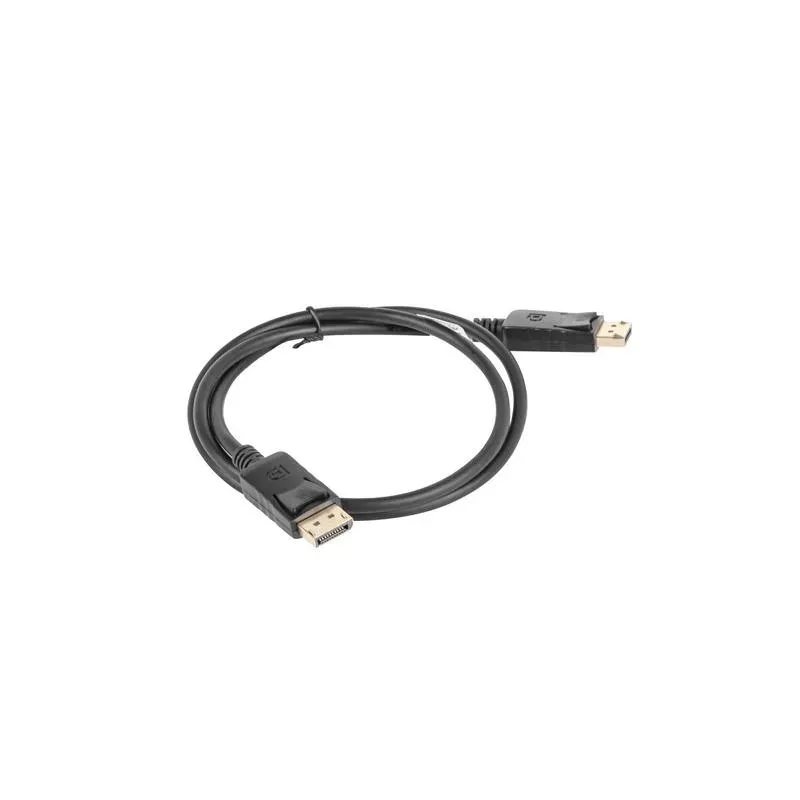 Kabel DisplayPort Lanberg M/M 1m 4K v1.2 czarny