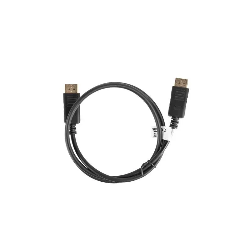 Kabel DisplayPort Lanberg M/M 1m 4K v1.2 czarny