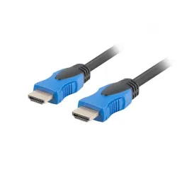 Kabel HDMI Lanberg M/M v2.0 4K 3m czarno-niebieski