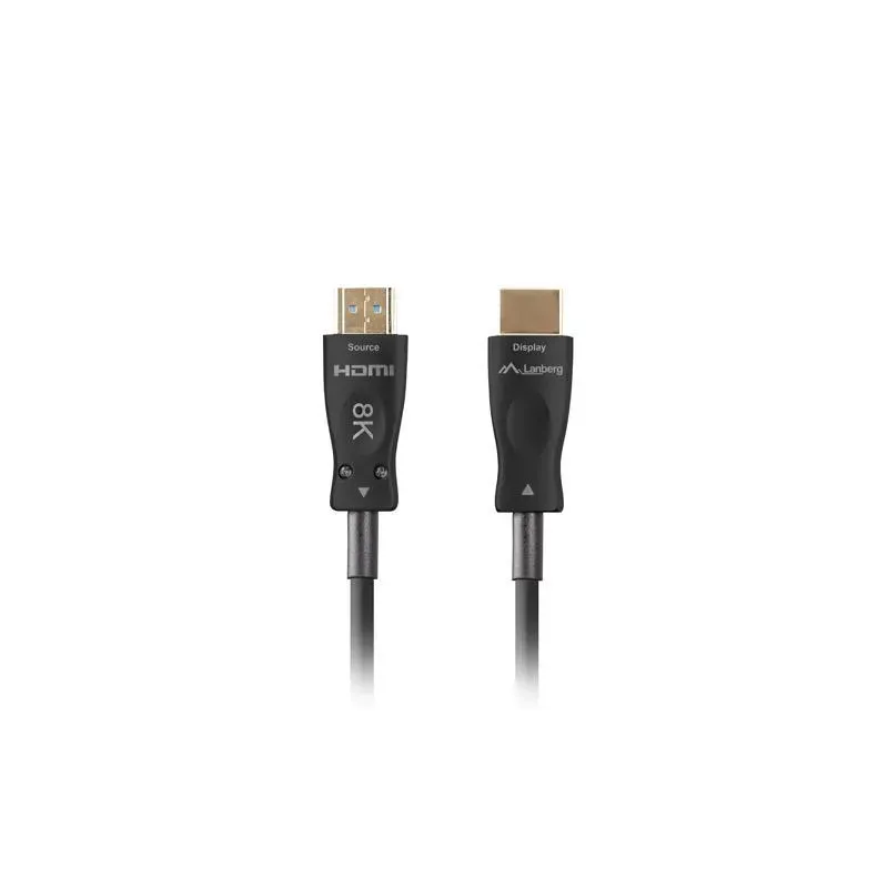 Kabel HDMI Lanberg M/M v2.1 20m 8K czarny optyczny AOC