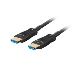Kabel HDMI Lanberg M/M v2.1 10m 8K czarny optyczny AOC