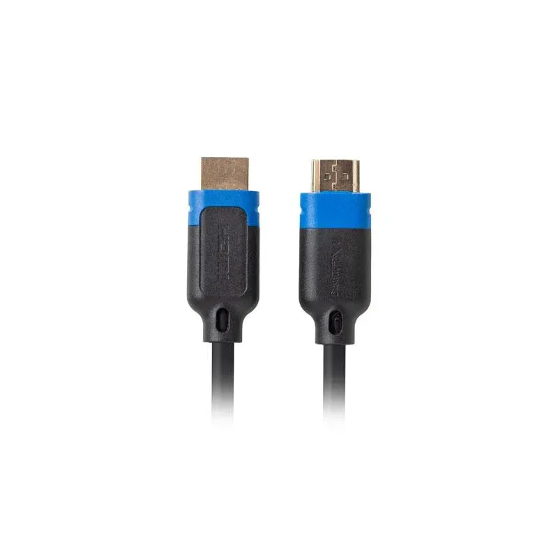 Kabel HDMI Lanberg M/M v2.1 1m 8K 60Hz CCS Czarny