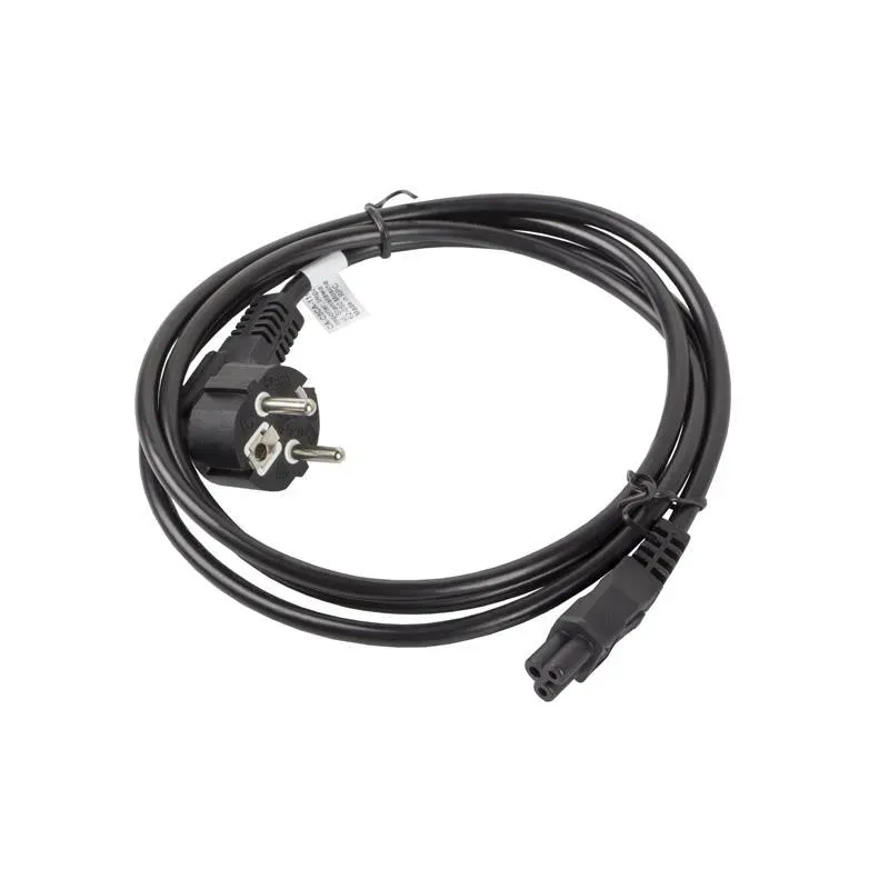 Kabel zasilający Lanberg CEE 7/7 - IEC 320 C5 notebook (miki) 1,8m VDE