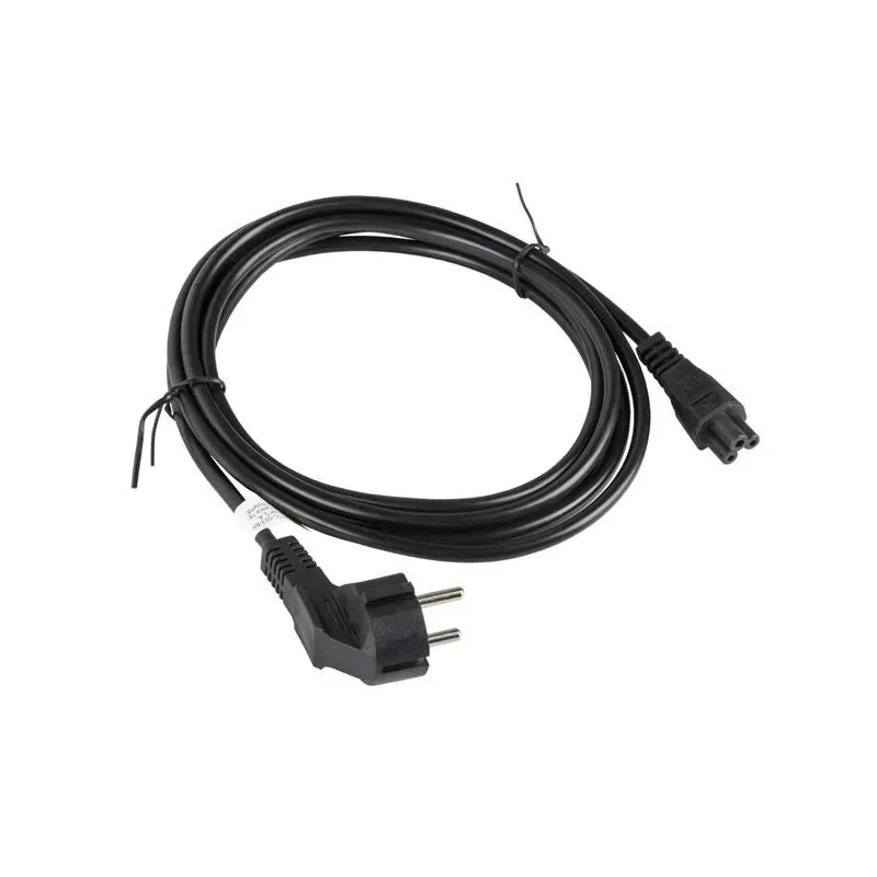 Kabel zasilający Lanberg CEE 7/7 - IEC 320 C5 notebook (miki) 3m VDE czarny