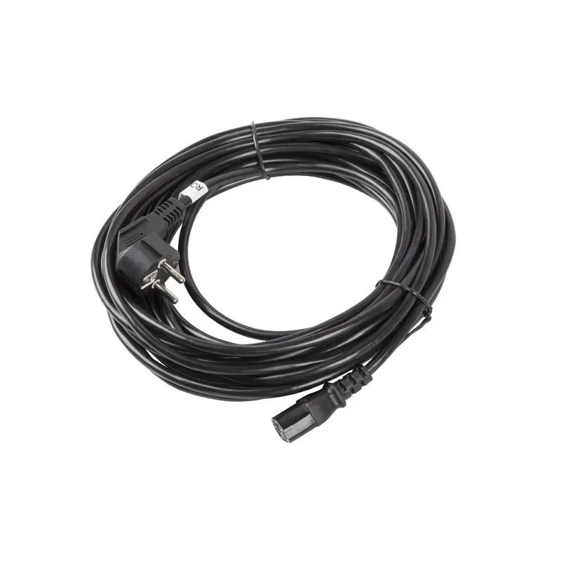 Kabel zasilający Lanberg CEE 7/7 - IEC 320 C13 10m VDE czarny