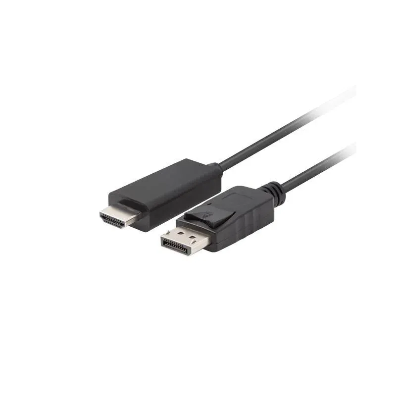 Kabel adapter Lanberg DisplayPort (M) V1.1 - HDMI (M) 1,8m czarny