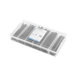 Rurka termokurczliwa Lanberg Box 100szt czarna