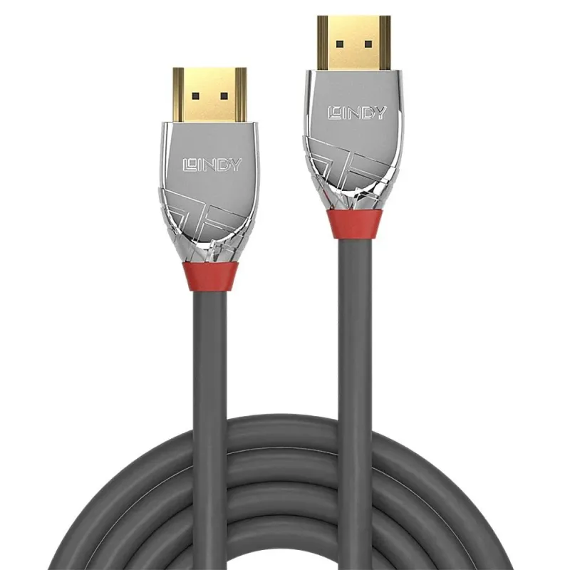 Kabel HDMI 2.0 LINDY High Speed M/M 2m szary/cromo