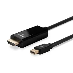Kabel adapter LINDY Mini DisplayPort - HDMI 10.2G 3m czarny 4K UHD 30Hz