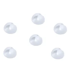 Organizer na kable Msonic MLX2317W 6 sztuk białe