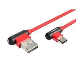 Kabel Natec Extreme Media USB-C - USB-A M/M 1m kątowy... | PartsPC.pl