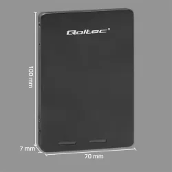 Adapter Qoltec na dysk M.2 SSD | SATA NGFF do SATA III | 2TB | Super speed