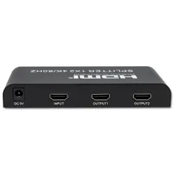 Rozdzielacz aktywny Qoltec Splitter 2 x HDMI 4K x 2K | 6Gb/s | 60Hz