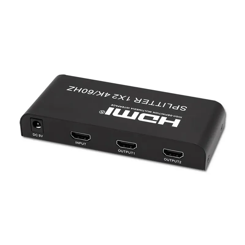 Rozdzielacz aktywny Qoltec Splitter 2 x HDMI 4K x 2K | 6Gb/s | 60Hz