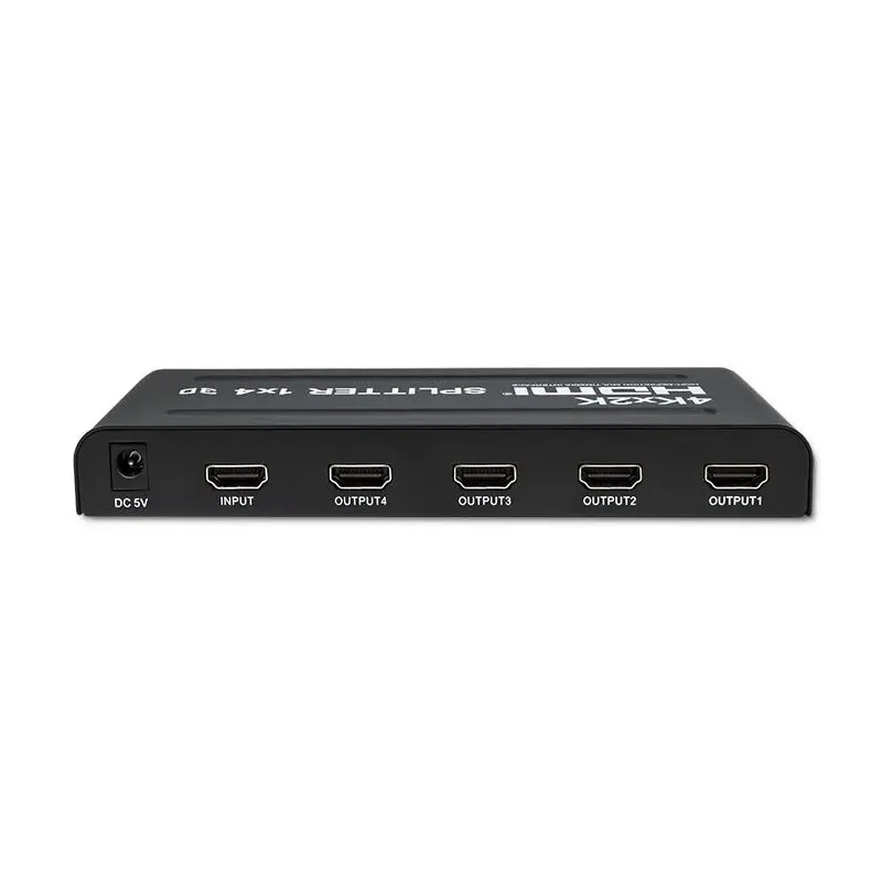 Rozdzielacz aktywny Qoltec Splitter 4 x HDMI 4K x 2K | 3.4Gb/s