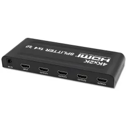 Rozdzielacz aktywny Qoltec Splitter 4 x HDMI 4K x 2K | 3.4Gb/s