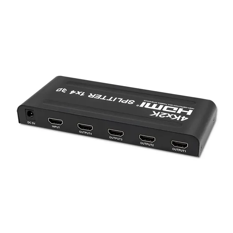 Rozdzielacz aktywny Qoltec Splitter 4 x HDMI 4K x 2K | 3.4Gb/s