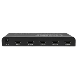 Rozdzielacz aktywny Qoltec Splitter 4 x HDMI 4K x 2K | 6Gb/s | 60Hz