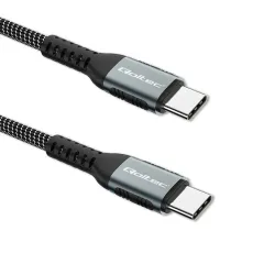 Kabel USB Qoltec 2.0 typ C | USB 2.0 typ C 100W| QC 3.0 | PartsPC.pl