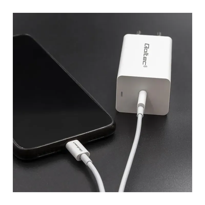 Kabel USB Qoltec 2.0 typ C | USB 2.0 typ C 60W | QC 3.0 | PartsPC.pl