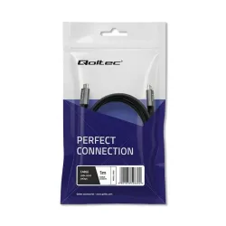 Kabel USB4 Qoltec USB-C PD 240W | Thunderbolt 3/4 | 4K | 40Gb/s | 1m |