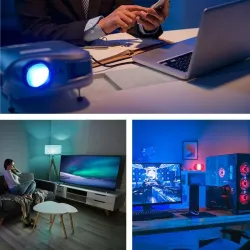 Kabel HDMI QOLTEC v2.1 Ultra High Speed 8K | 60Hz | 30AWG | GOLD | 1m