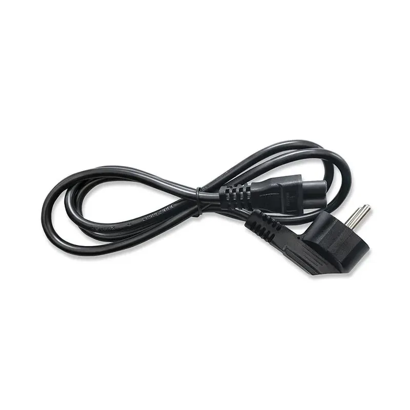 Kabel zasilający Qoltec kątowy SCHUKO | IEC C5 | Koniczynka | 3x1.0mm2 |