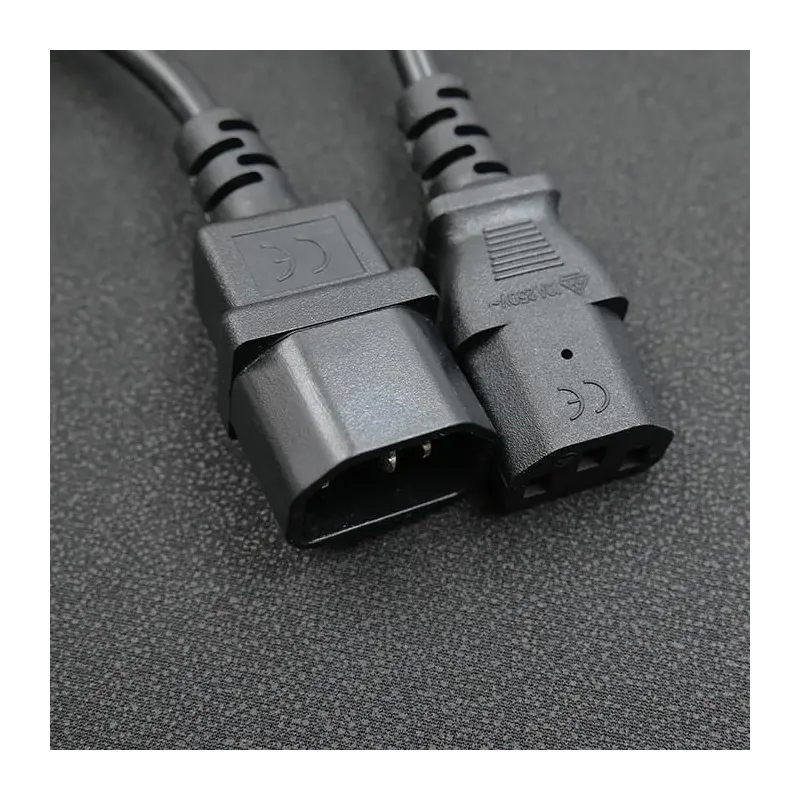 Kabel zasilający Qoltec do UPS | IEC C13/C14 | 3x1.0mm2 | 1.5m