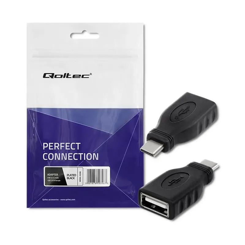 Adapter Qoltec USB-C 3.1 | USB 2.0