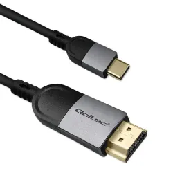 Kabel adapter Qoltec USB-C na HDMI high speed 4K | 60Hz | 32AWG | 2m