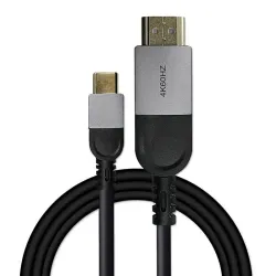 Kabel adapter Qoltec USB-C na HDMI high speed 4K | 60Hz | 32AWG | 2m