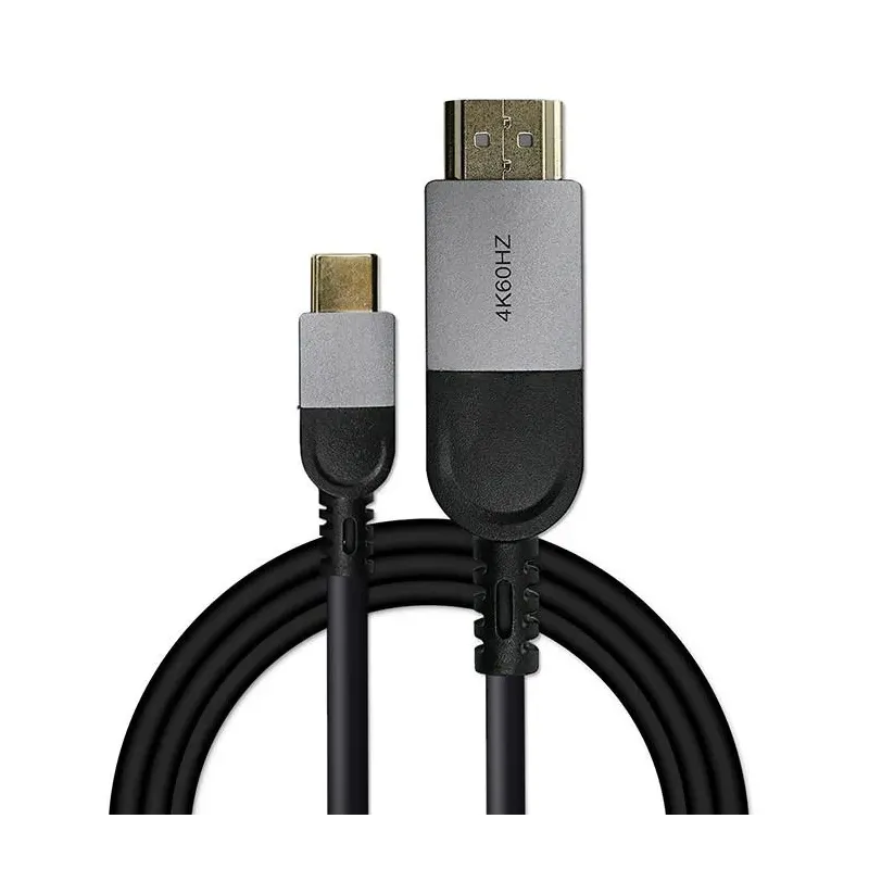 Kabel adapter Qoltec USB-C na HDMI high speed 4K | 60Hz | 32AWG | 2m