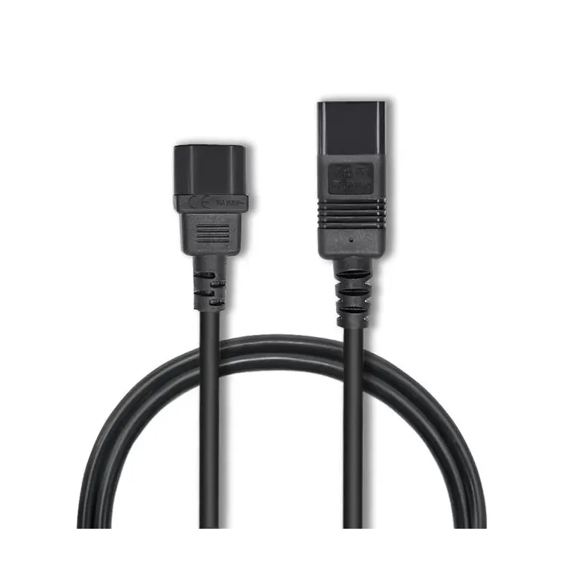 Kabel zasilający Qoltec IEC C14/C19 | 3x1.5mm2 | 2m