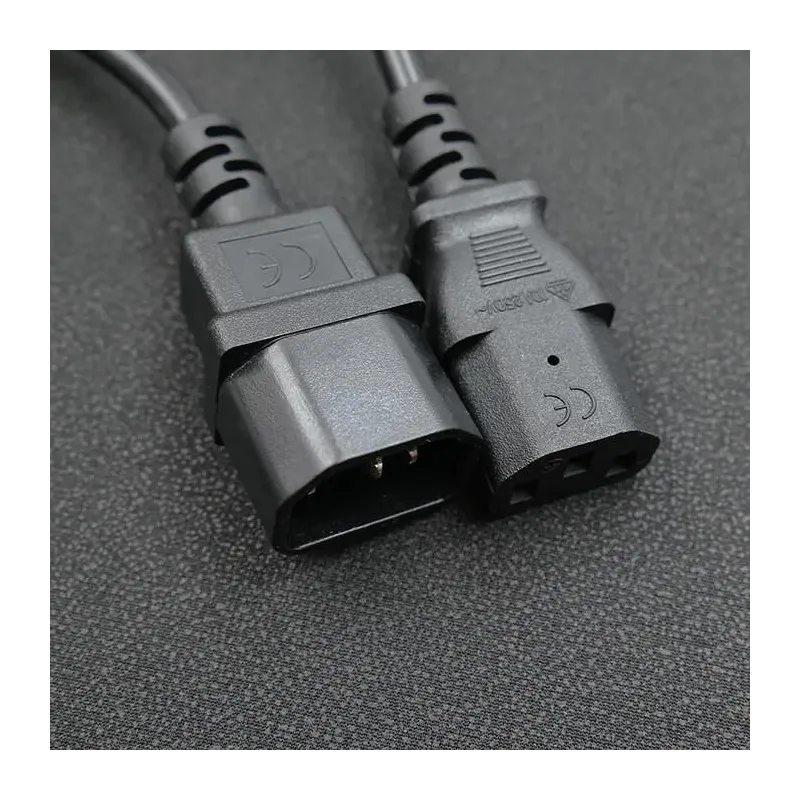 Kabel zasilający Qoltec IEC C14/C19 | 3x1.5mm2 | 2m