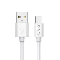 Kabel USB 2.0 SAVIO CL-168 USB A - USB C, 3m, biały