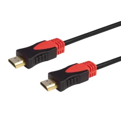 Kabel HDMI v2.0 Savio CL-140 7,5m, OFC, 4K, czarny, złote końcówki