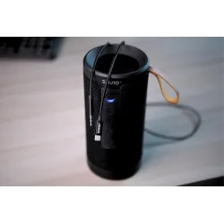 Kabel adapter Savio CL-187 USB-C do Mini Jack 3.5mm 1m | PartsPC.pl