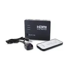 Switch HDMI 3 porty + pilot Savio CL-28